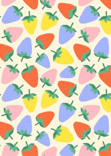 Strawberries luonut Melissa Donne