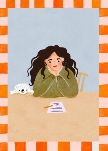 Girl at Desk luonut Martha Ratcliff