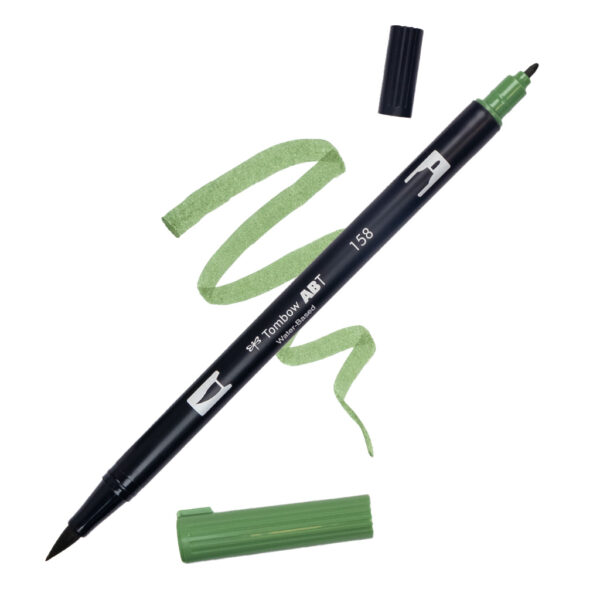 tombow 158 olive green